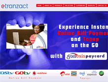Tablet Screenshot of etranzactgh.com